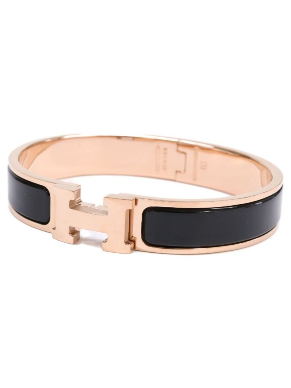 Hermes Click Enamel Bracelet